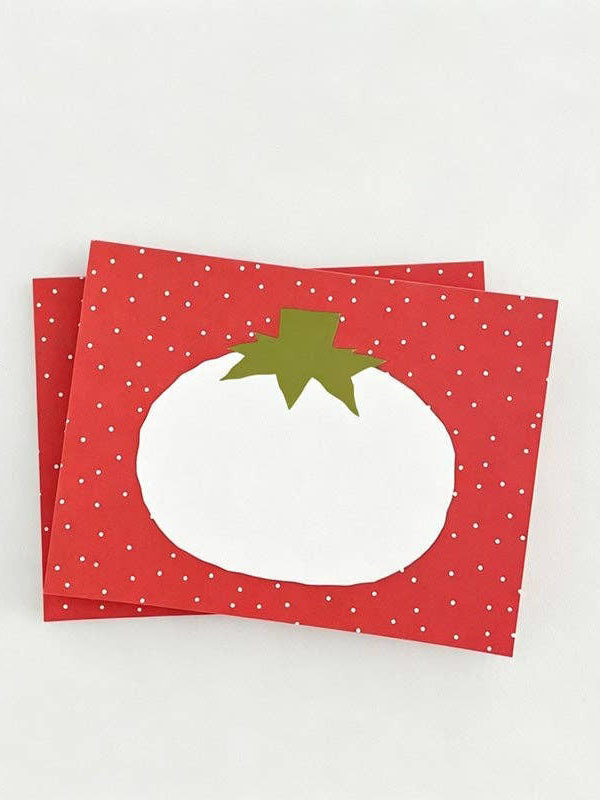 White Tomato Mini Notepad