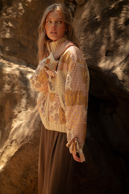 Willa Patch Print Jacket