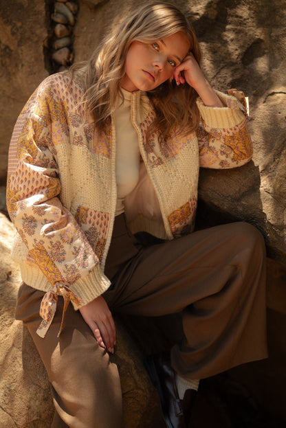 Willa Patch Print Jacket