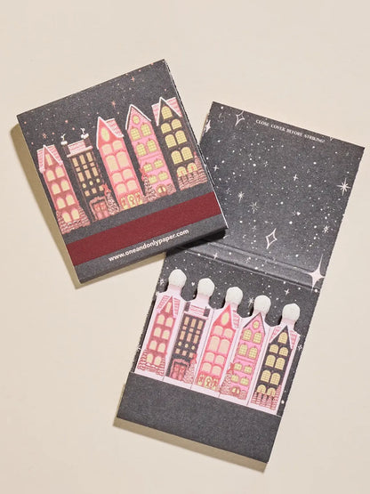 Winter Village Matchbook