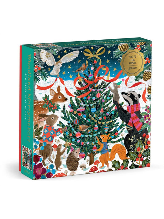 Woodland Merrymakers 500 Piece Foil Puzzle