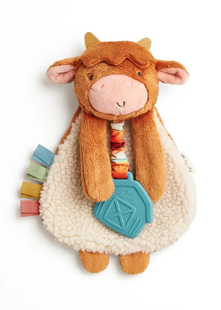 Wyatt the Highland Cow Plush Lovey