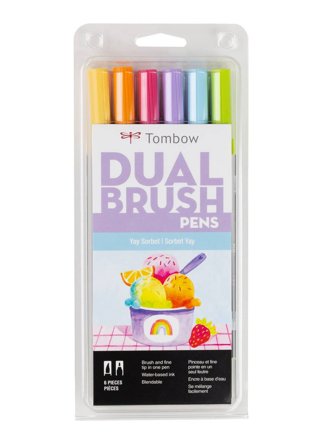 Yay Sorbet Dual Brush Pens