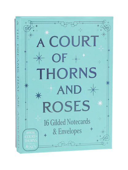 A Court of Thorns and Roses Official Gilded Notecards