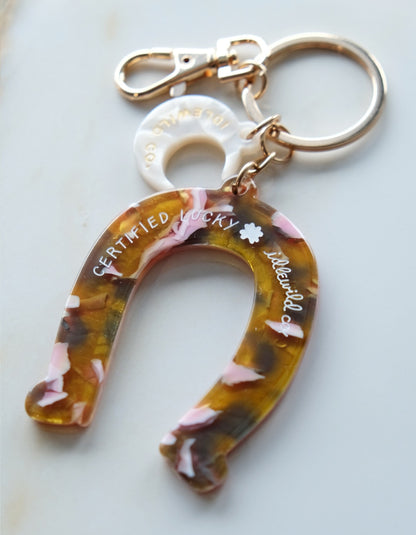 Horseshoe Lucky Bag Charm
