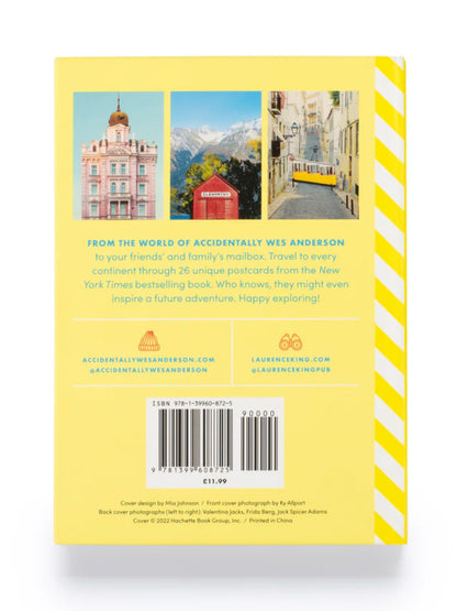 accidentally wes anderson postcard set