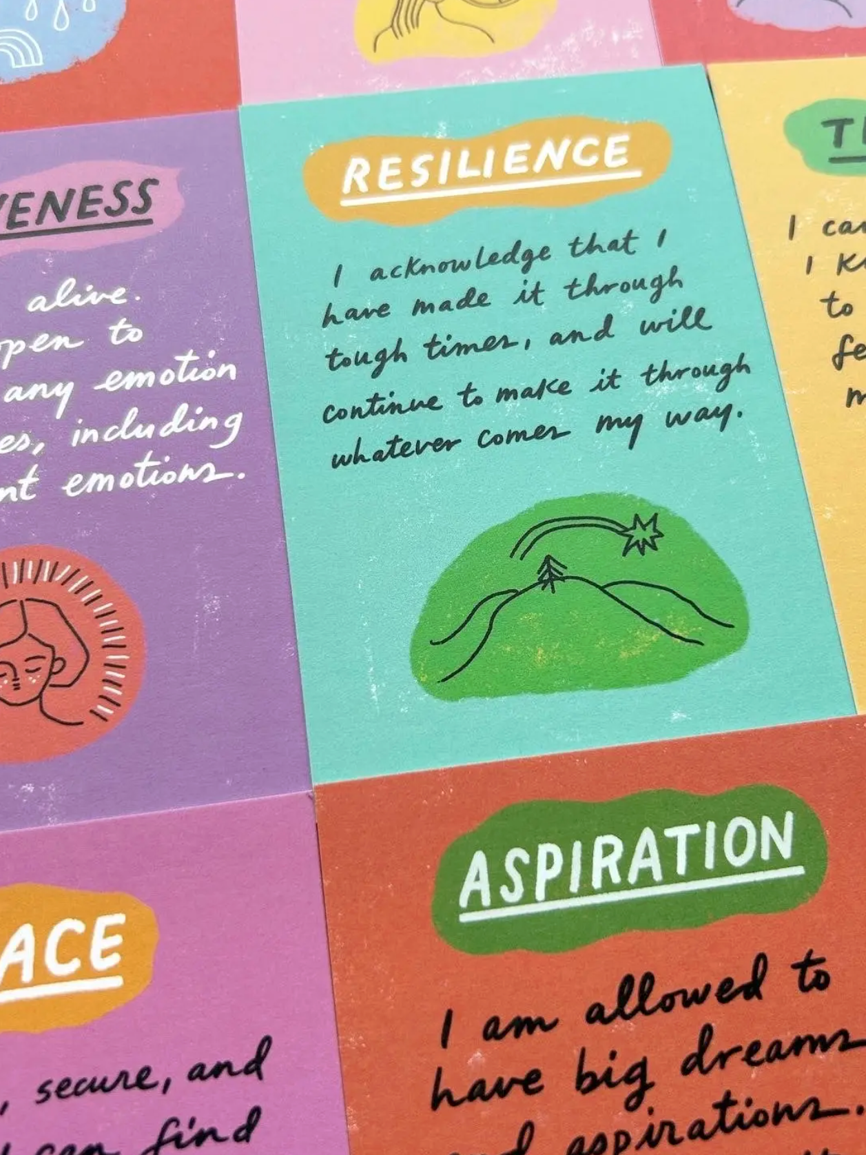 affirmation card deck