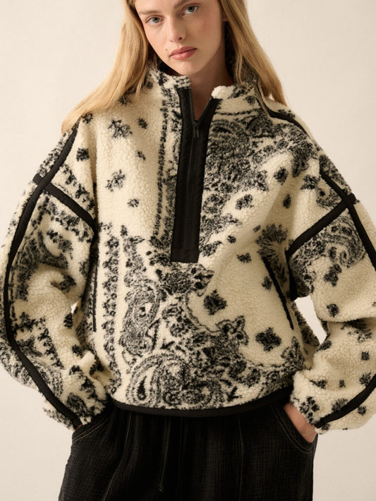 alexa sherpa pullover