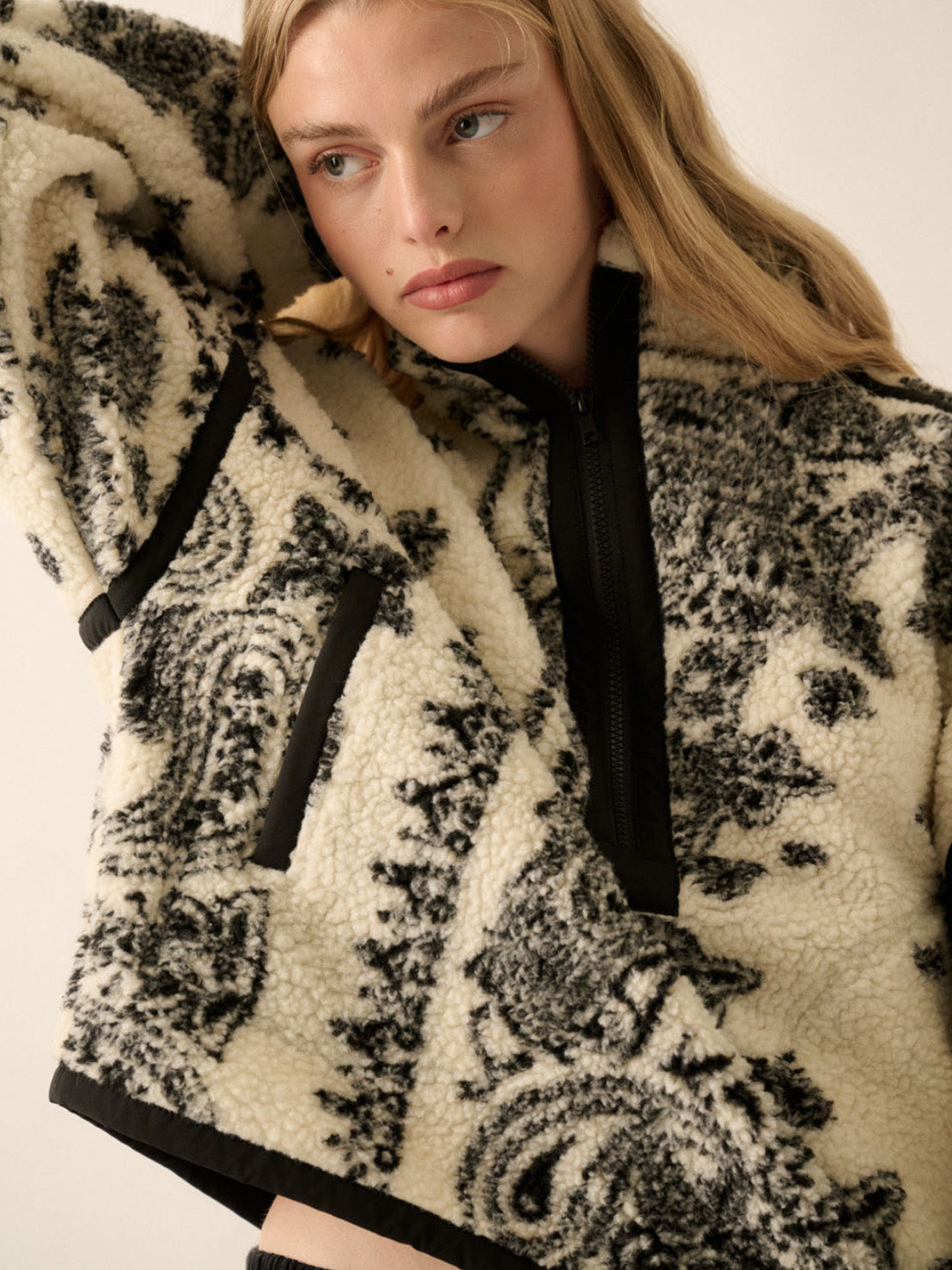 alexa sherpa pullover