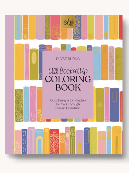 All Booked Up Coloring Book