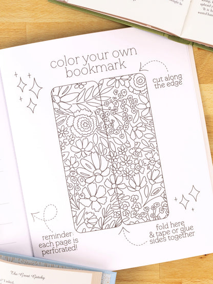 All Booked Up Coloring Book