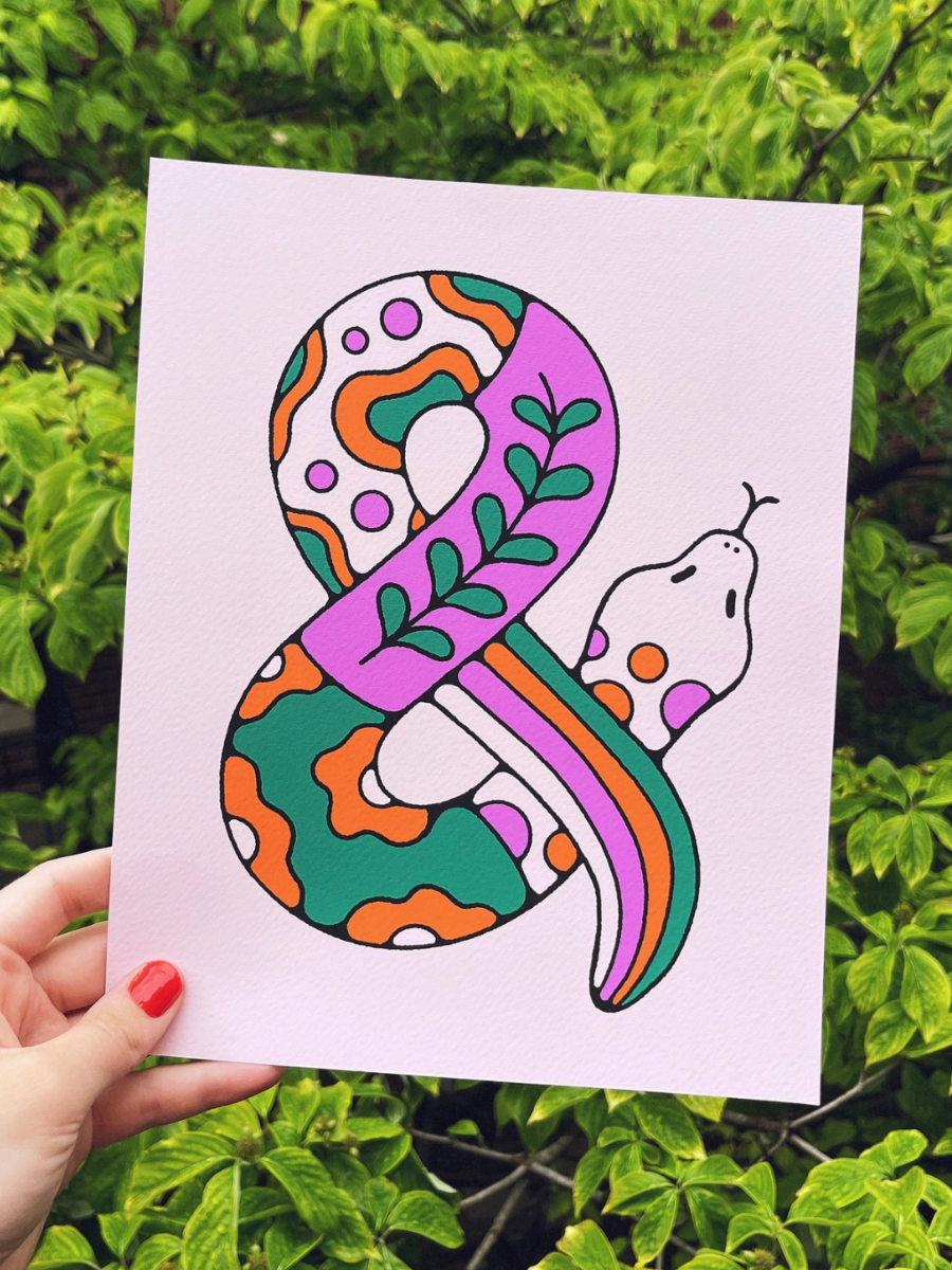 ampersssssand art print