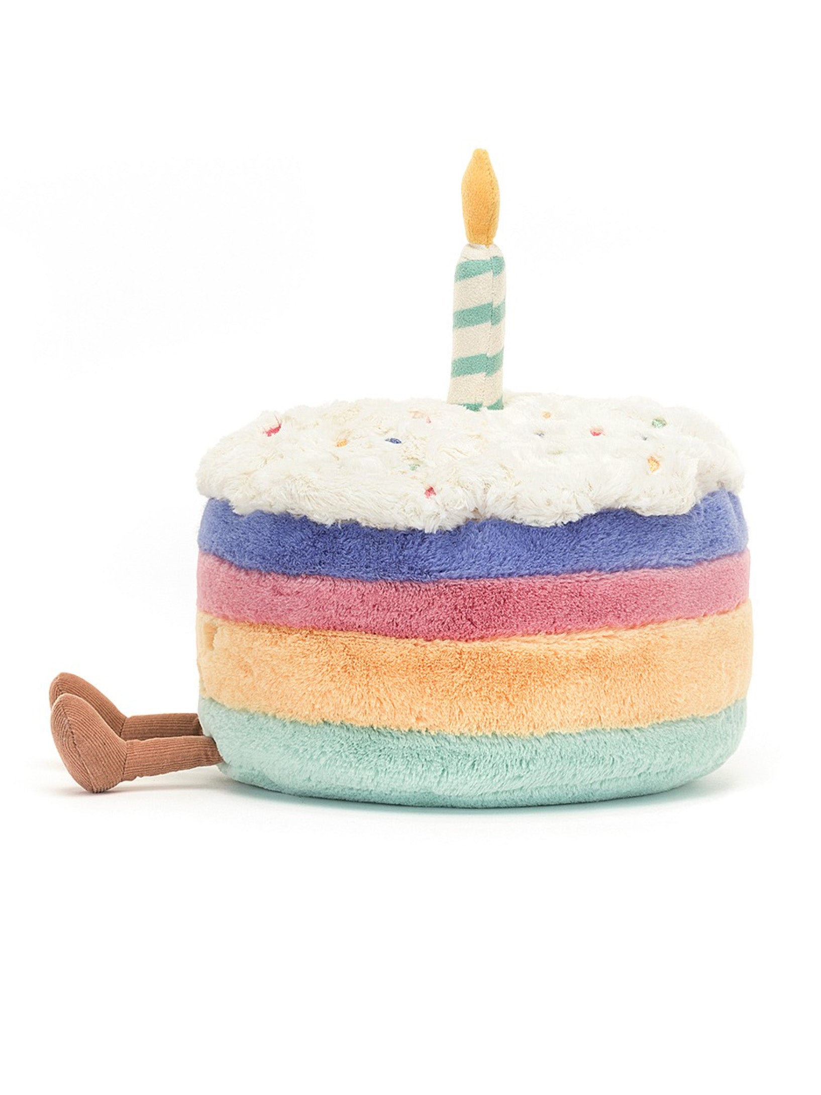 amuseable rainbow birthday cake