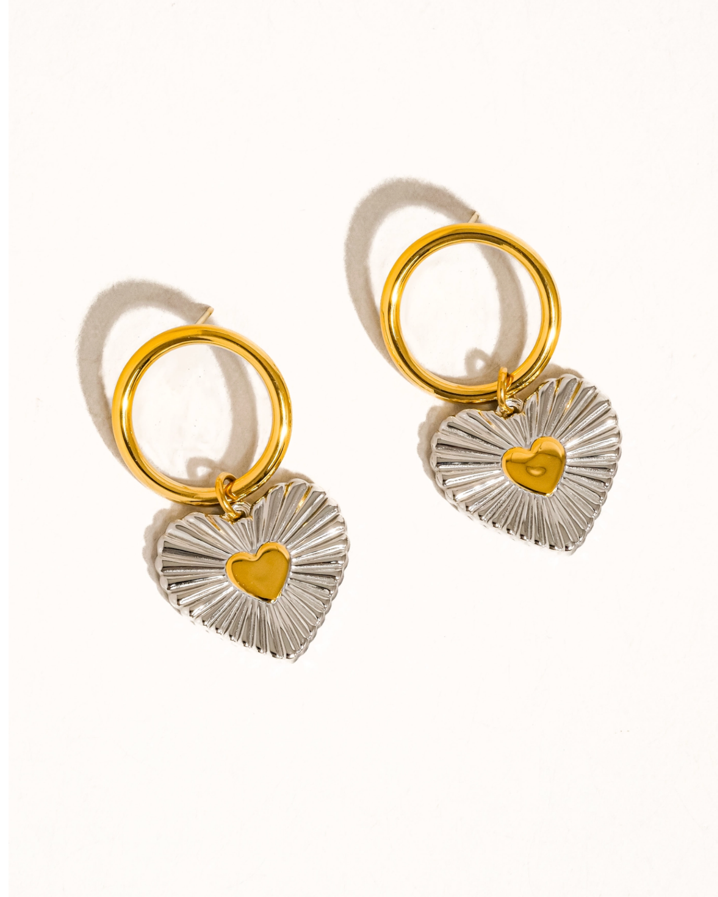 annette 18k gold-plated earrings