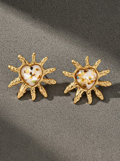 Anya Heartburst Studs