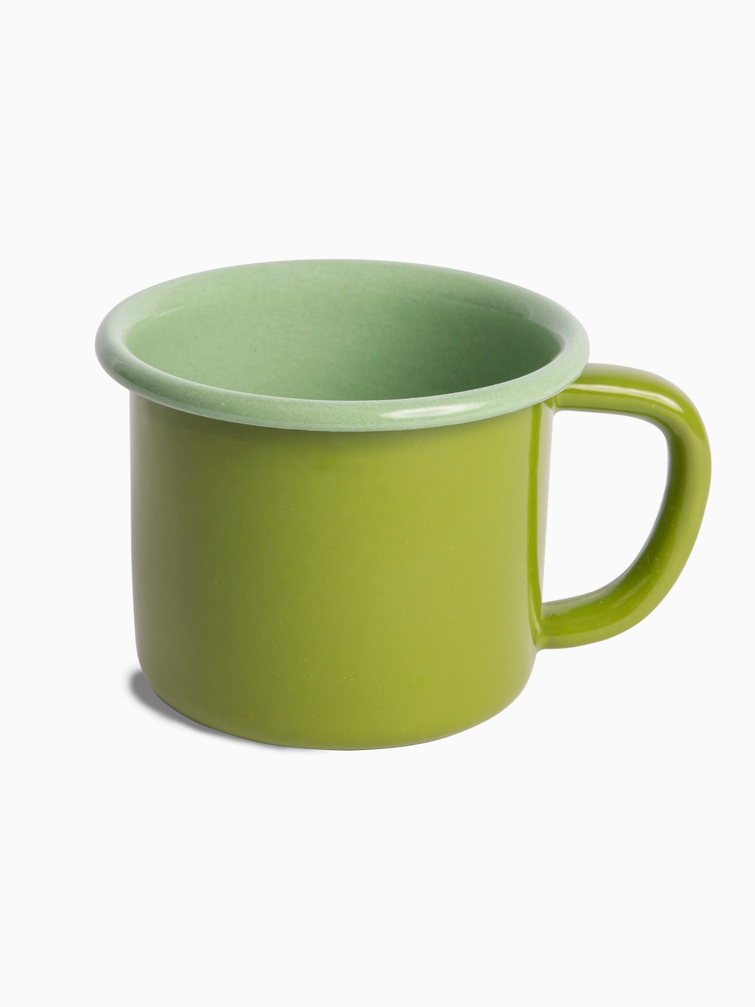 apple + mint enamel mug