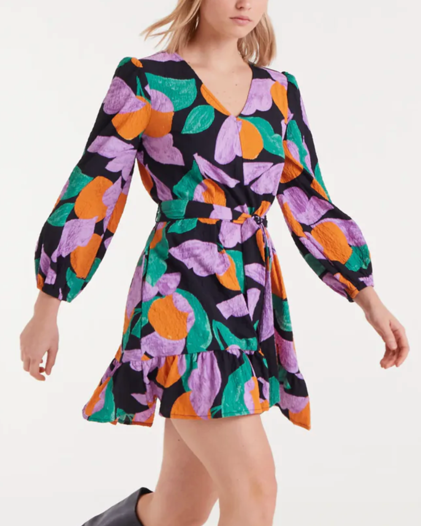 apricot garden mini dress