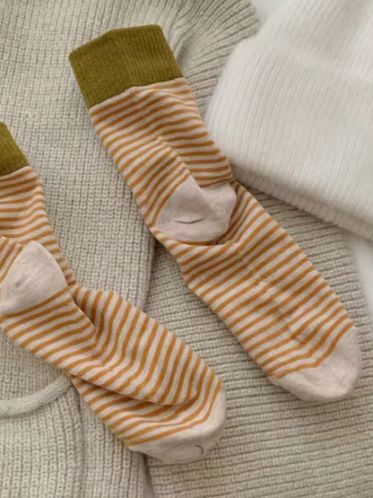 arden striped socks