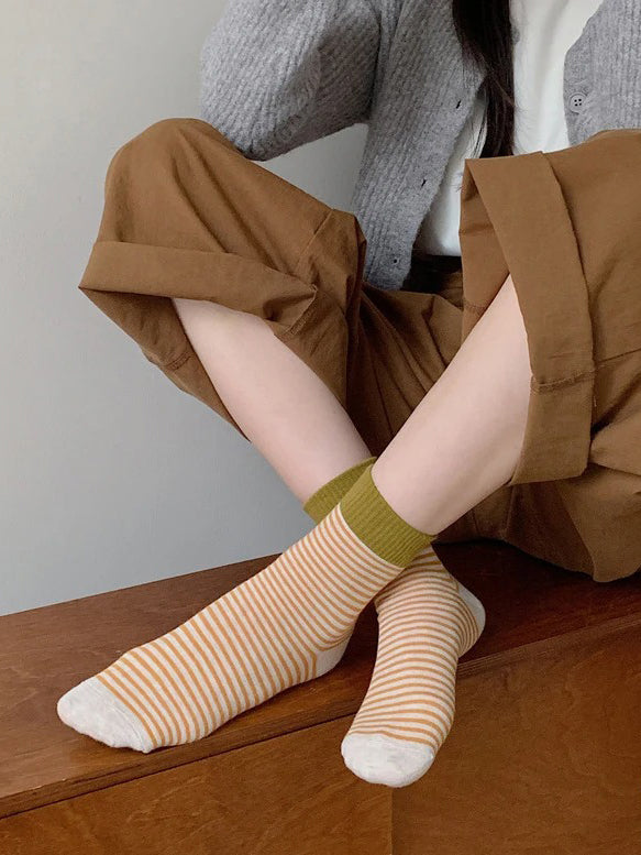 arden striped socks