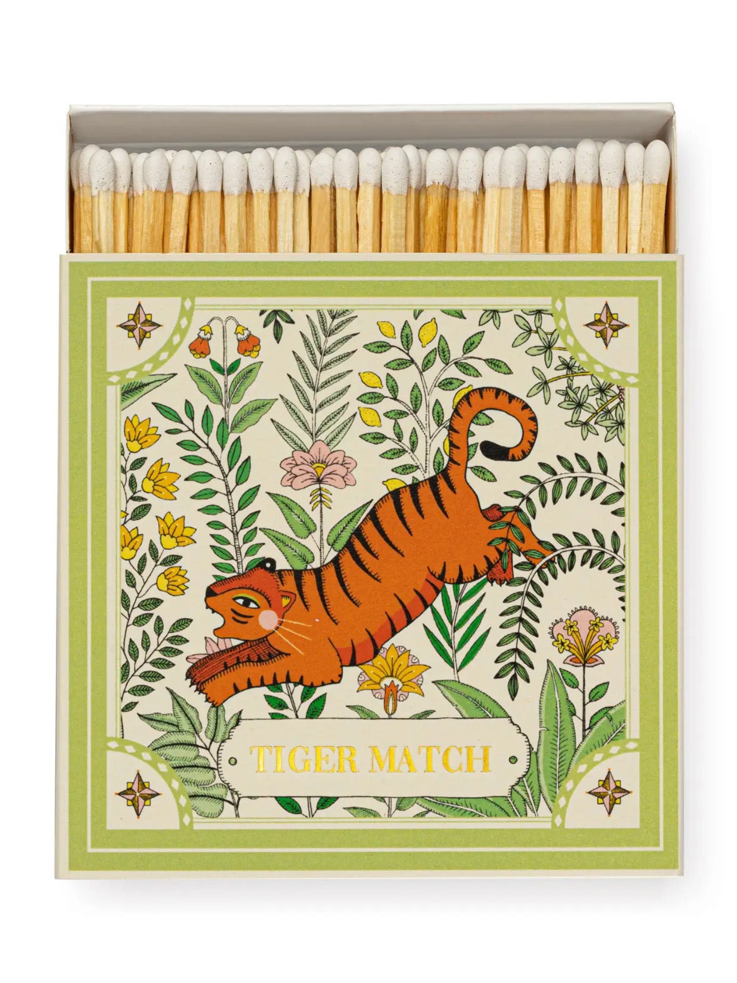 ariene's green tiger matchbox