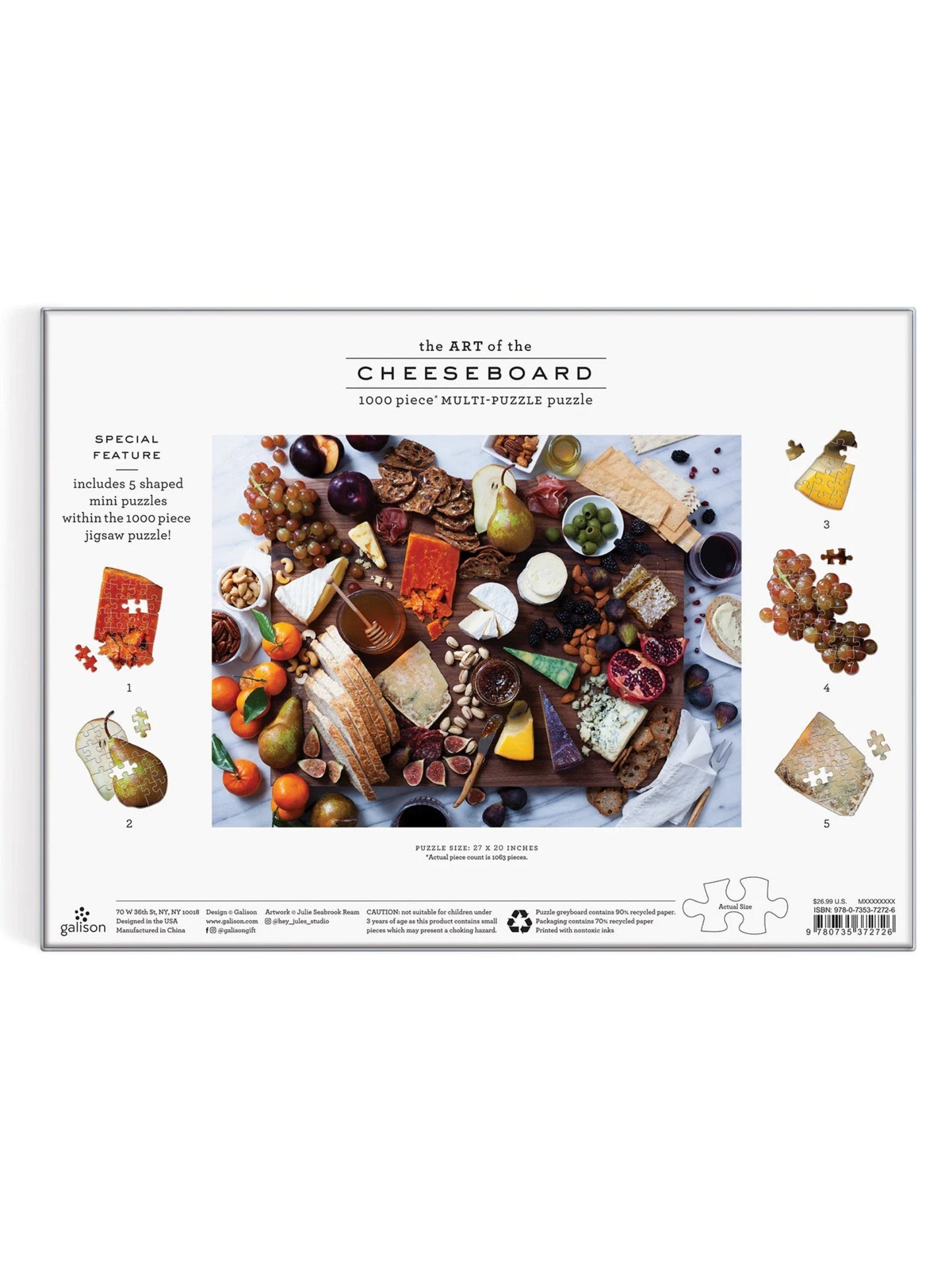 art of cheeseboard puzzle