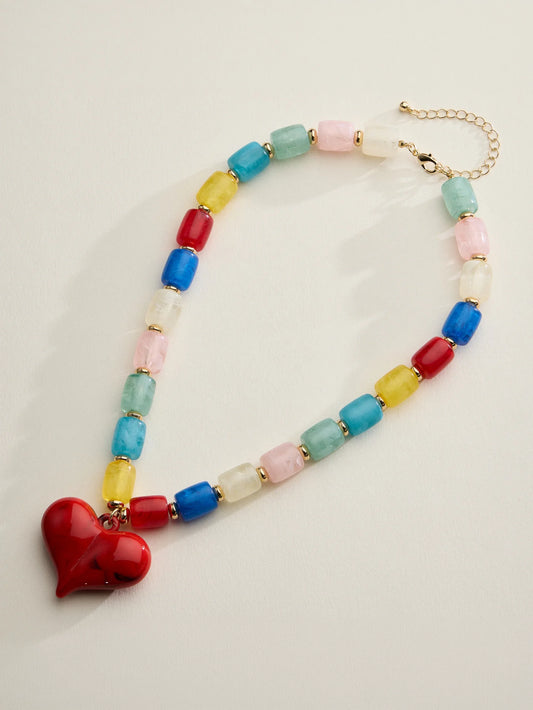 Audra Heart Necklace