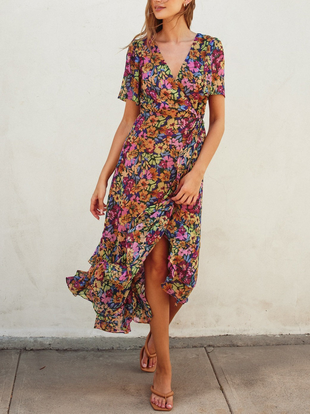 Freya Floral Dress