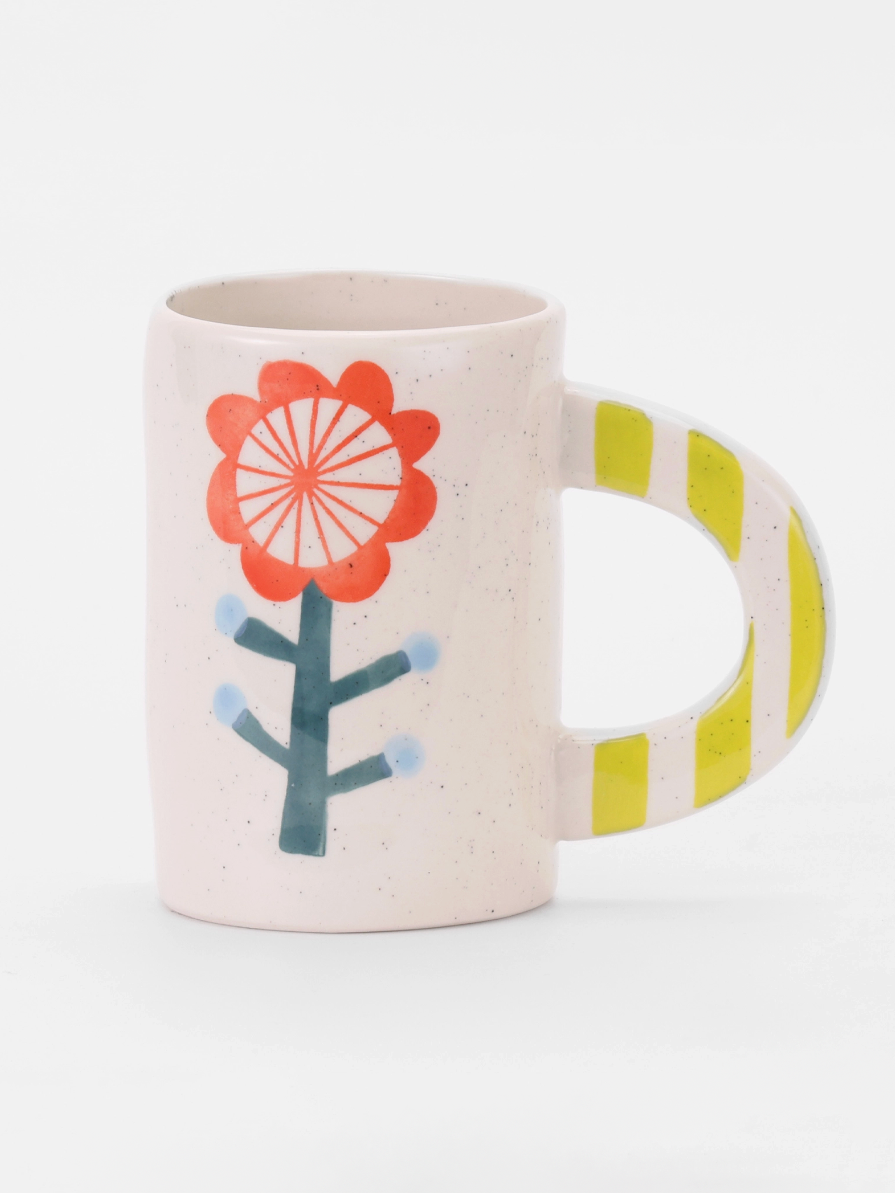 avery hand-painted ceramic mug