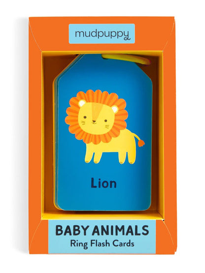 Baby Animals Ring Flash Cards