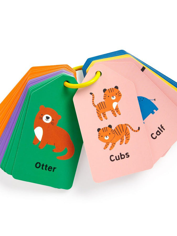 Baby Animals Ring Flash Cards