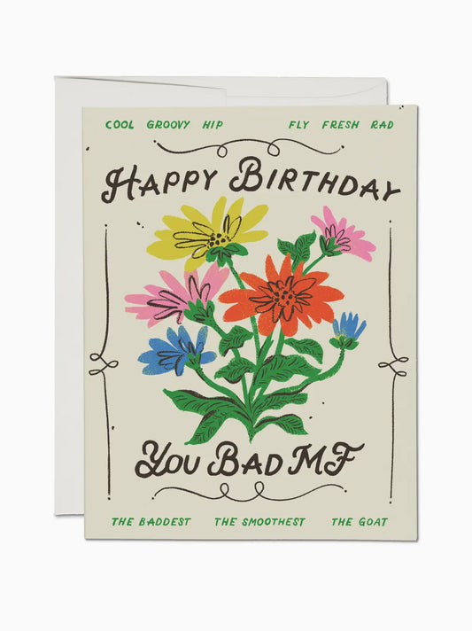 The Baddest Birthday Card