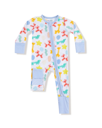 balloon animals zipper romper