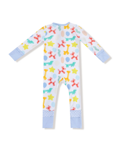 balloon animals zipper romper