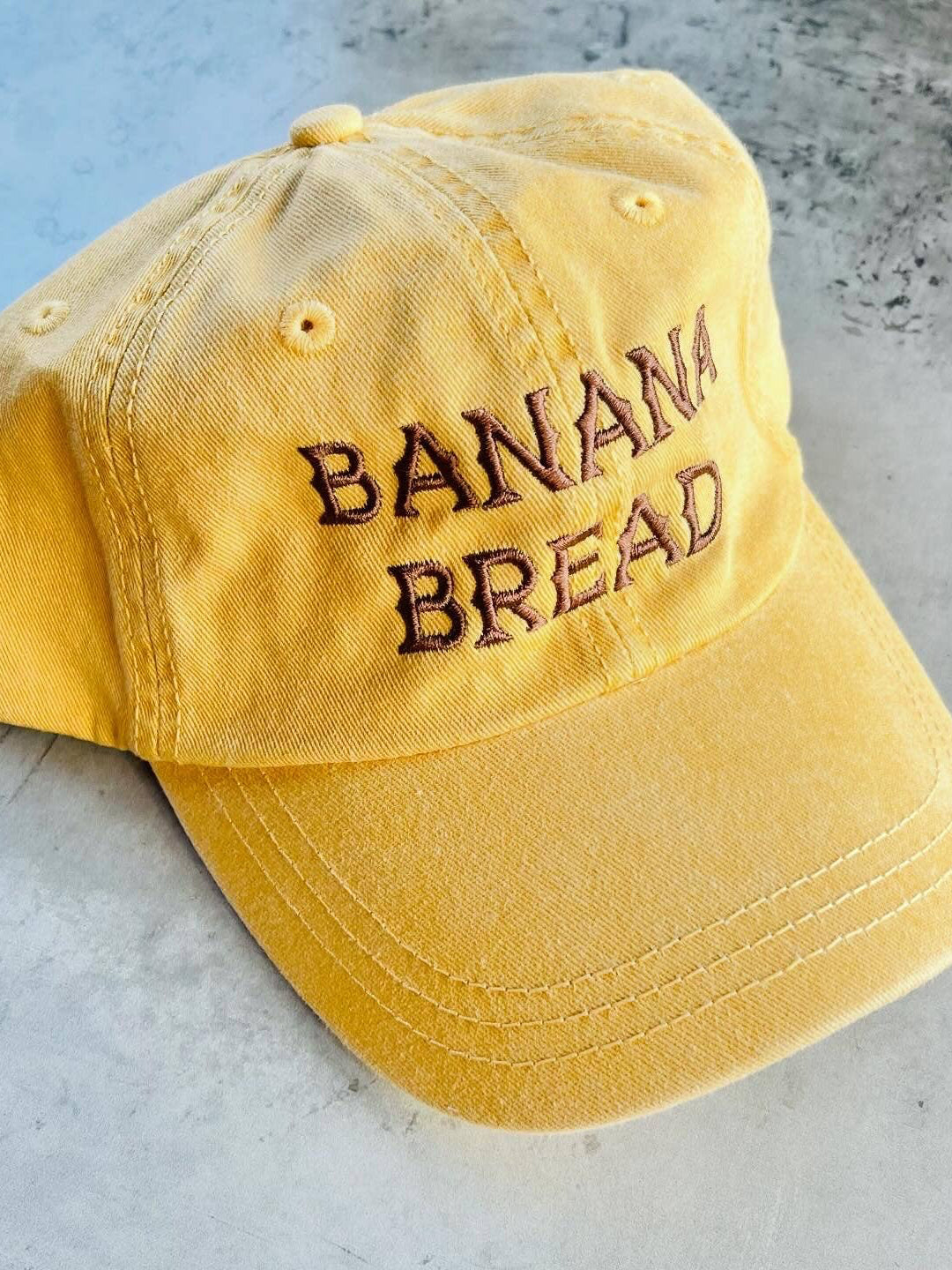 banana bread baseball cap