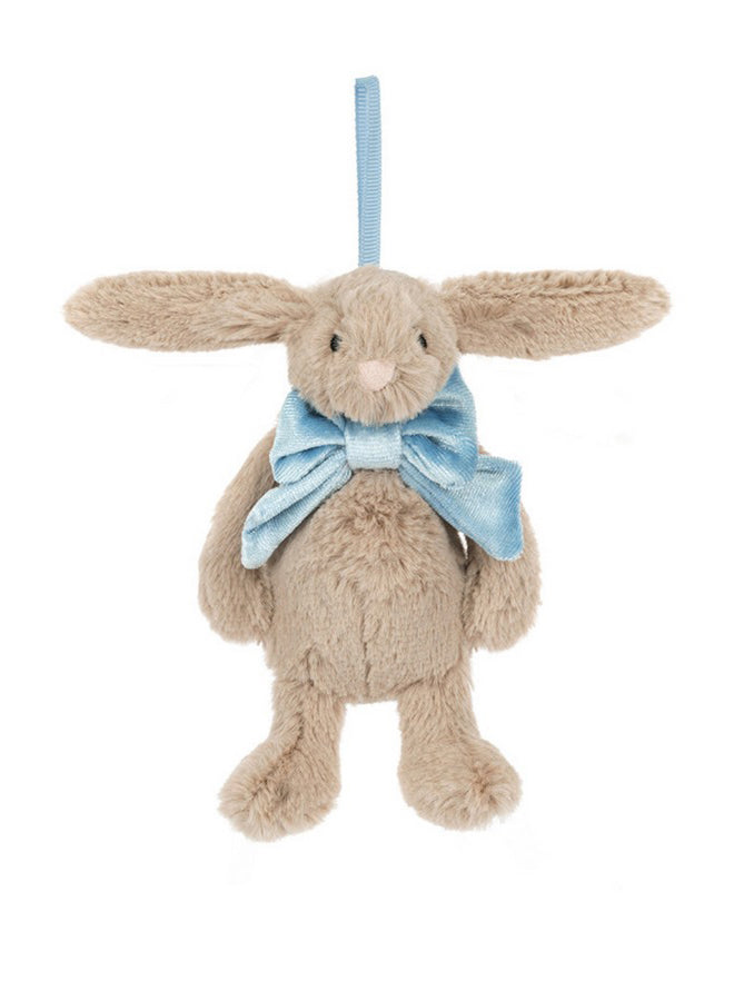Bashful Beige Bunny Decoration Ornament