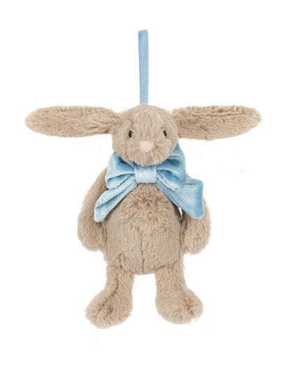 Bashful Beige Bunny Decoration Ornament