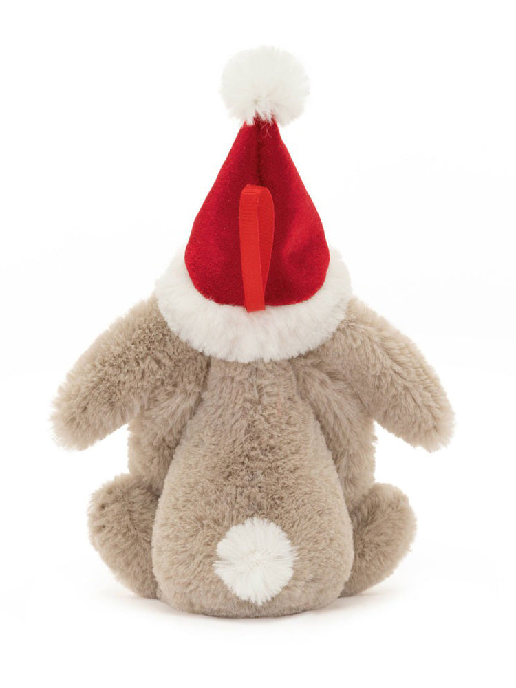 Bashful Christmas Bunny Ornament