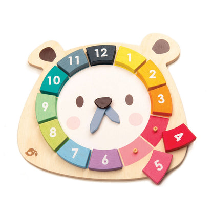 bear colors clock