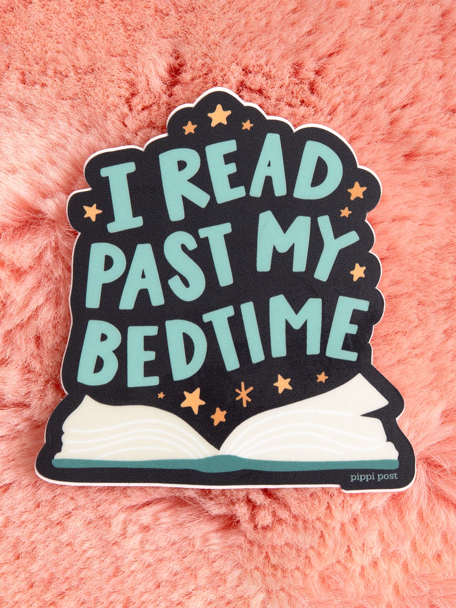 bedtime reader sticker