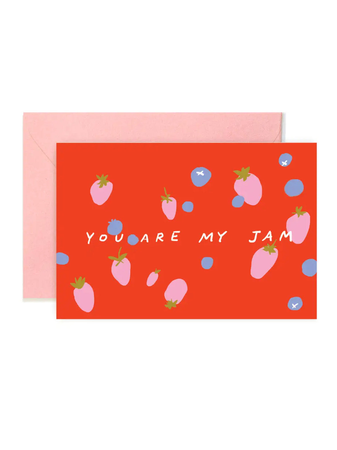 berry jam mini card