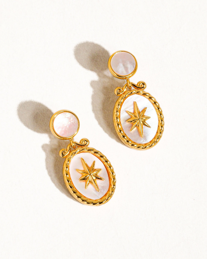 bialati 18k gold-plated earrings