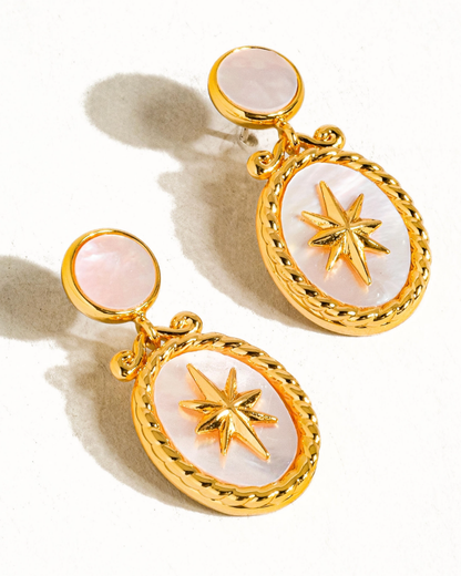 bialati 18k gold-plated earrings