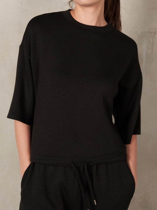 black eileen lounge top