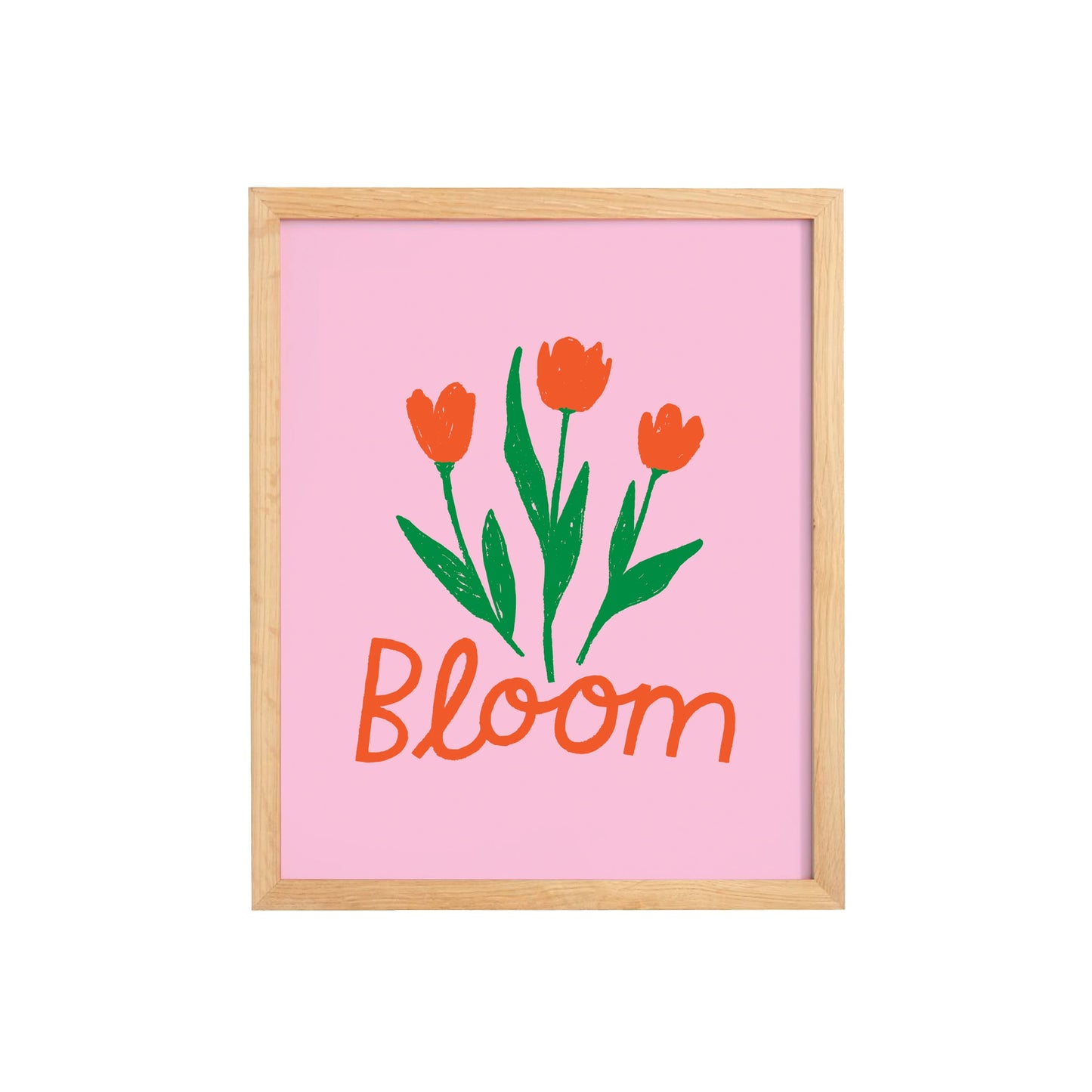 Bloom Pink 8x10 Art Print