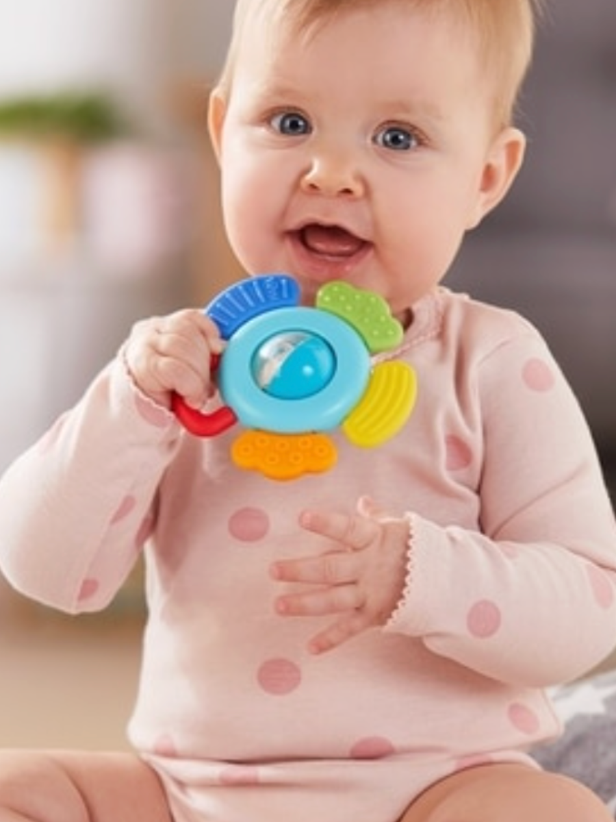 blossom baby rattle