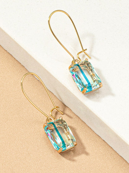 blue amelia drop earrings