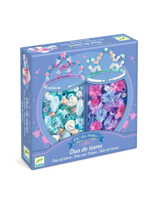 Blue Duo Tiaras Jewelry Kit
