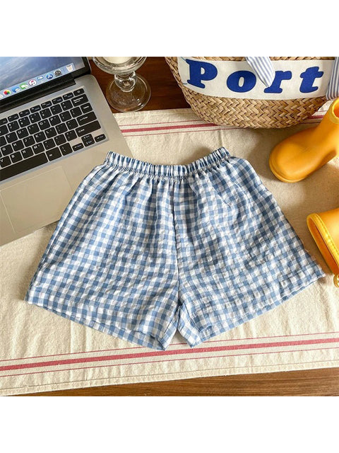 Blue Picnic Shorts