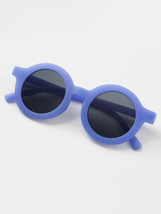 blue round toddler sunglasses
