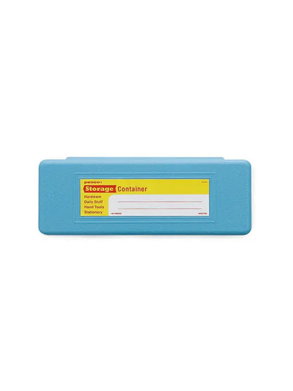 Penco Blue Storage Container Pen Case